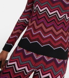 Missoni Zig-zag knit turtleneck sweater