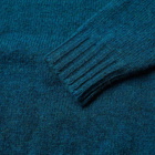 Jamieson's of Shetland Men's Crew Knit in Nighthawk
