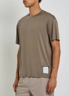 Satisfy Auralite Logo Jersey T-shirt Beige