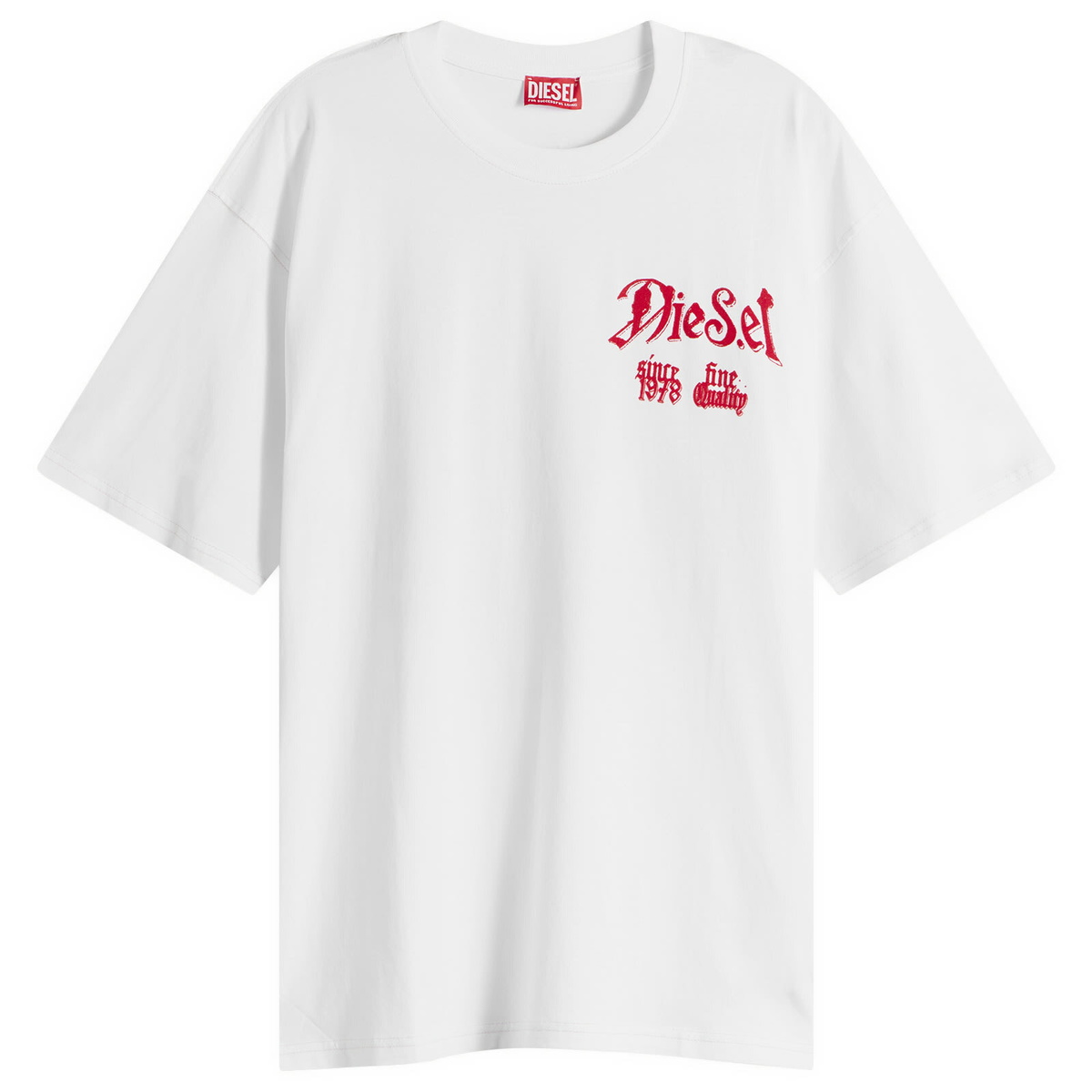 Diesel Men's Protection T-Shirt in Bright White