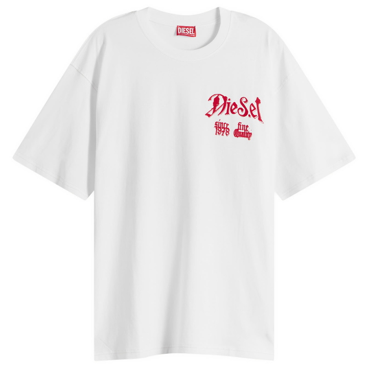 Photo: Diesel Men's Protection T-Shirt in Bright White