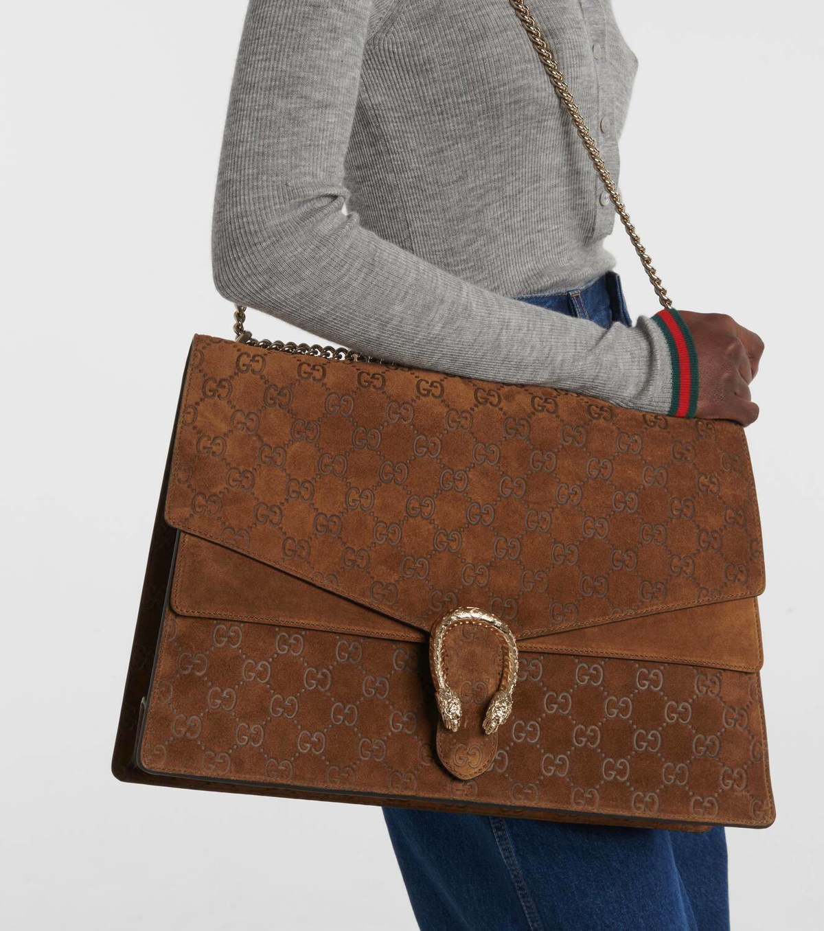 Gucci Dionysus Large suede shoulder bag Gucci
