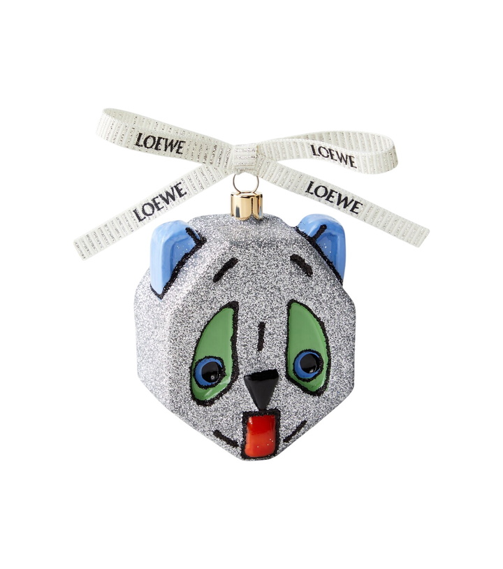 Photo: Loewe x Louis Wain glitter glass ornament