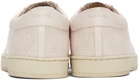 Paul Smith Pink Leather Geo Hassler Sneakers