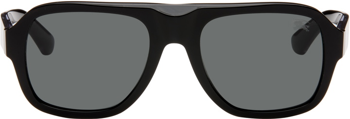 Photo: Burberry Black Aviator Sunglasses