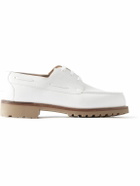 J.M. Weston - 4x4 Leather Derby Shoes - White