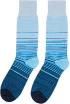 Paul Smith Three-Pack Multicolor Mixed Stripe Cracker Set Socks