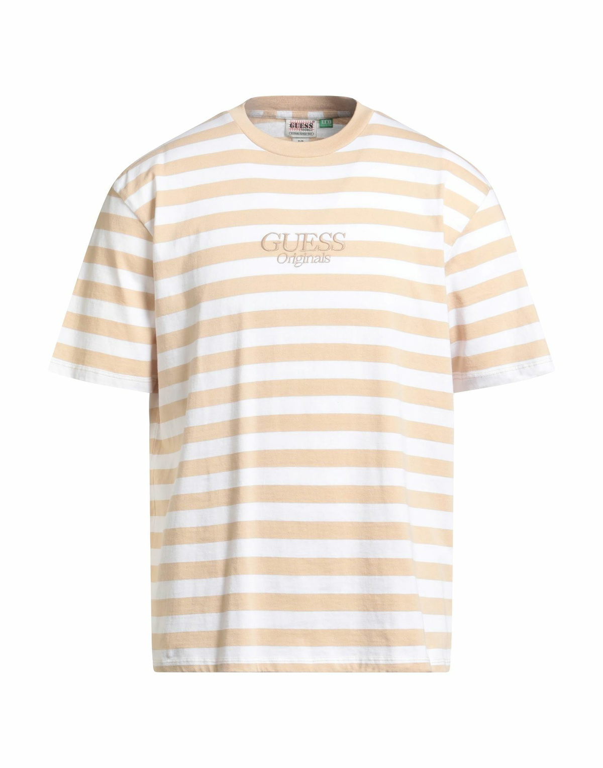 Guess Mens T-shirt Sand