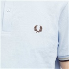Fred Perry Men's Twin Tipped Polo Shirt in Smoke/Grey/Black
