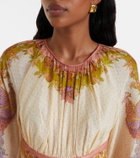 Zimmermann Indra cotton and silk-blend minidress