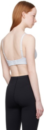 Outdoor Voices Blue Sculpt Hi Apex Sport Bra