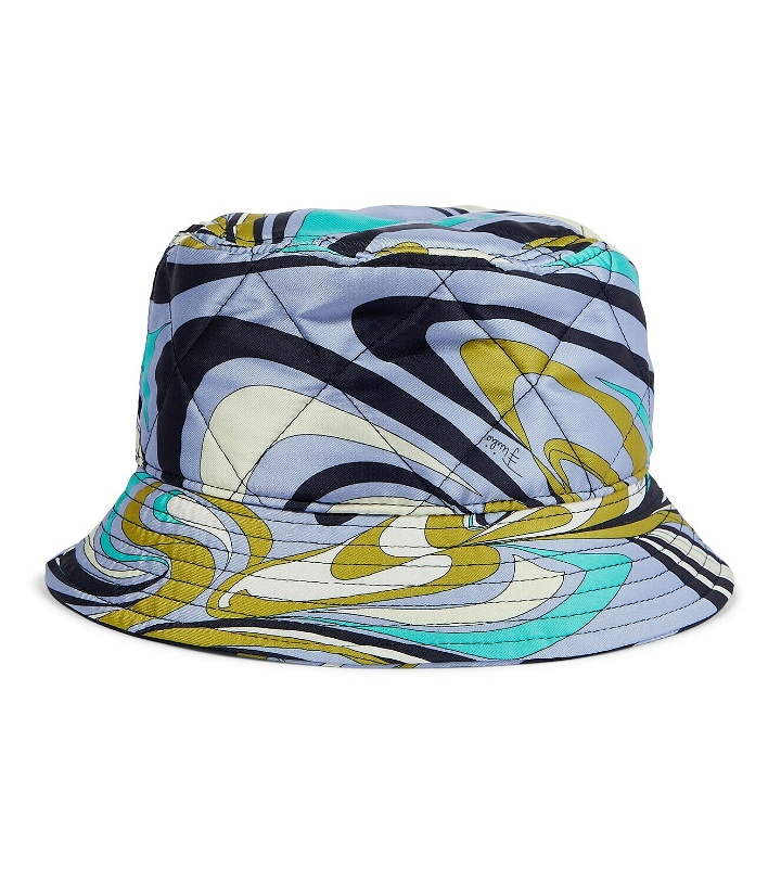 Photo: Pucci Printed quilted bucket hat
