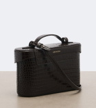 Aquazzura Belgravia Small leather vanity bag
