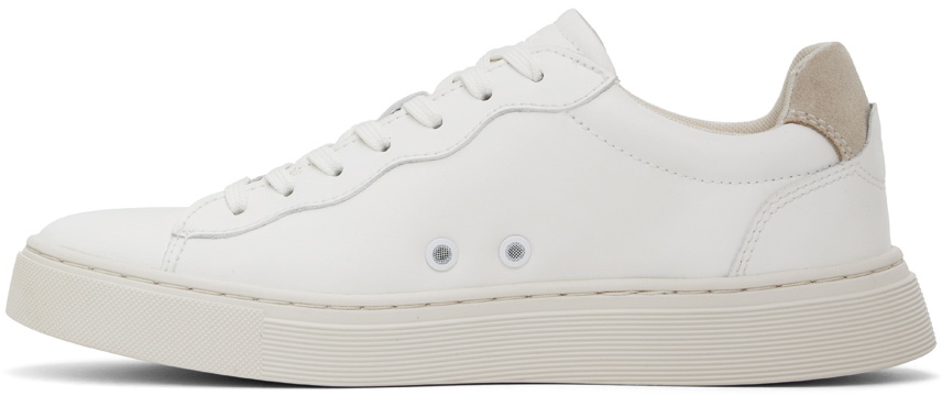 BOSS White Logo Sneakers