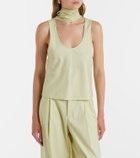 Aya Muse Olena scarf-detail top