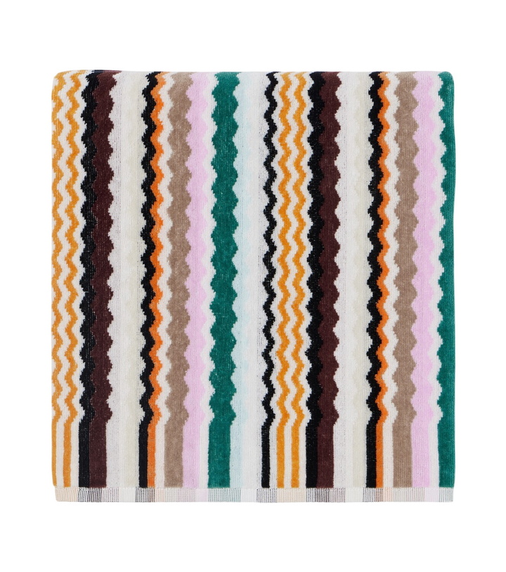 Photo: Missoni Aura Zigzag cotton terry bath towel
