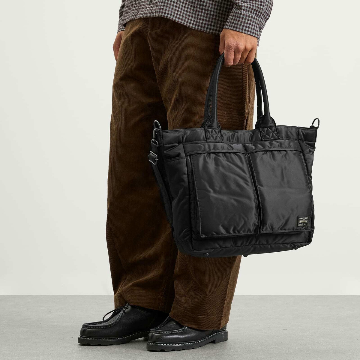 Porter-Yoshida & Co. Tanker Tote Bag - Medium in Black 