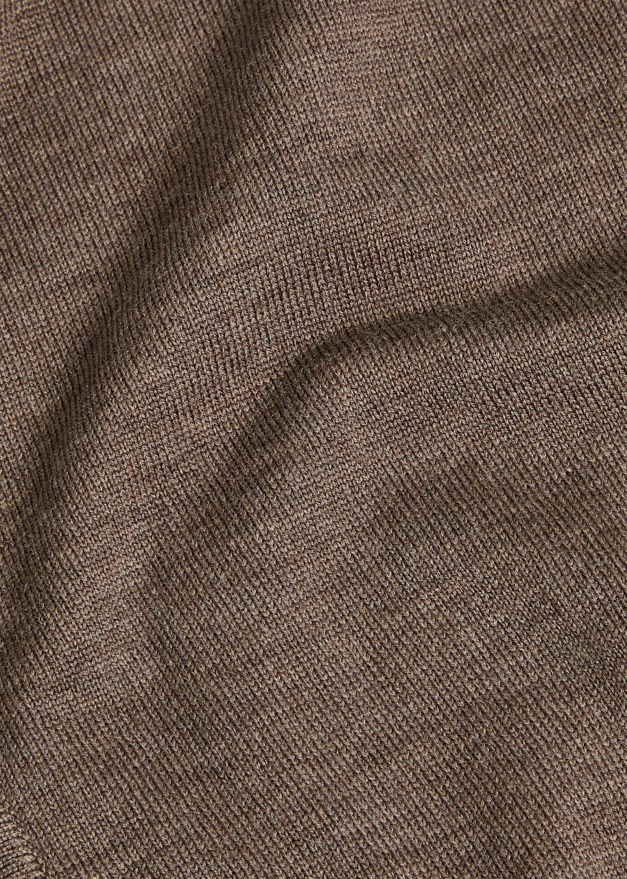 Aurélien Wool Cardigan Taupe