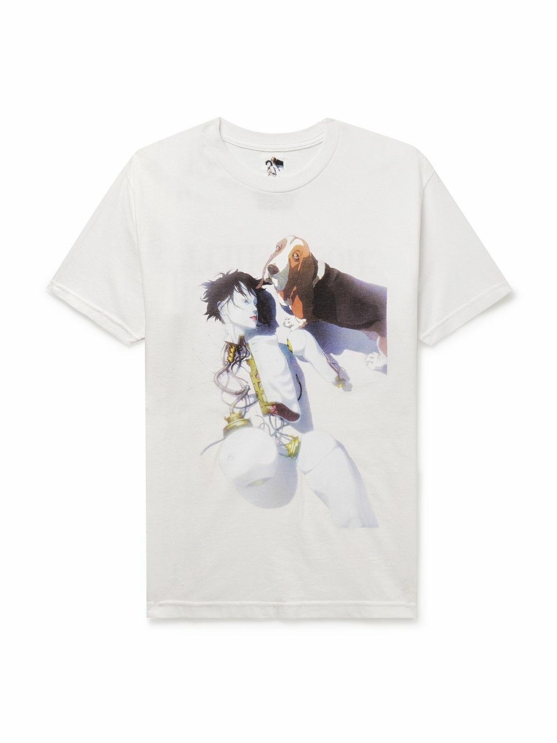 Wacko Maria - Ghost in the Shell 2: Innocence Printed Cotton-Jersey T-Shirt  - White Wacko Maria