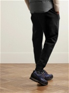Canada Goose - Black Label Huron Tapered Logo-Appliquéd Cotton-Jersey Sweatpants - Black