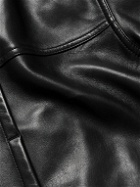 Theory - Rhett Slim-Fit Leather Jacket - Black
