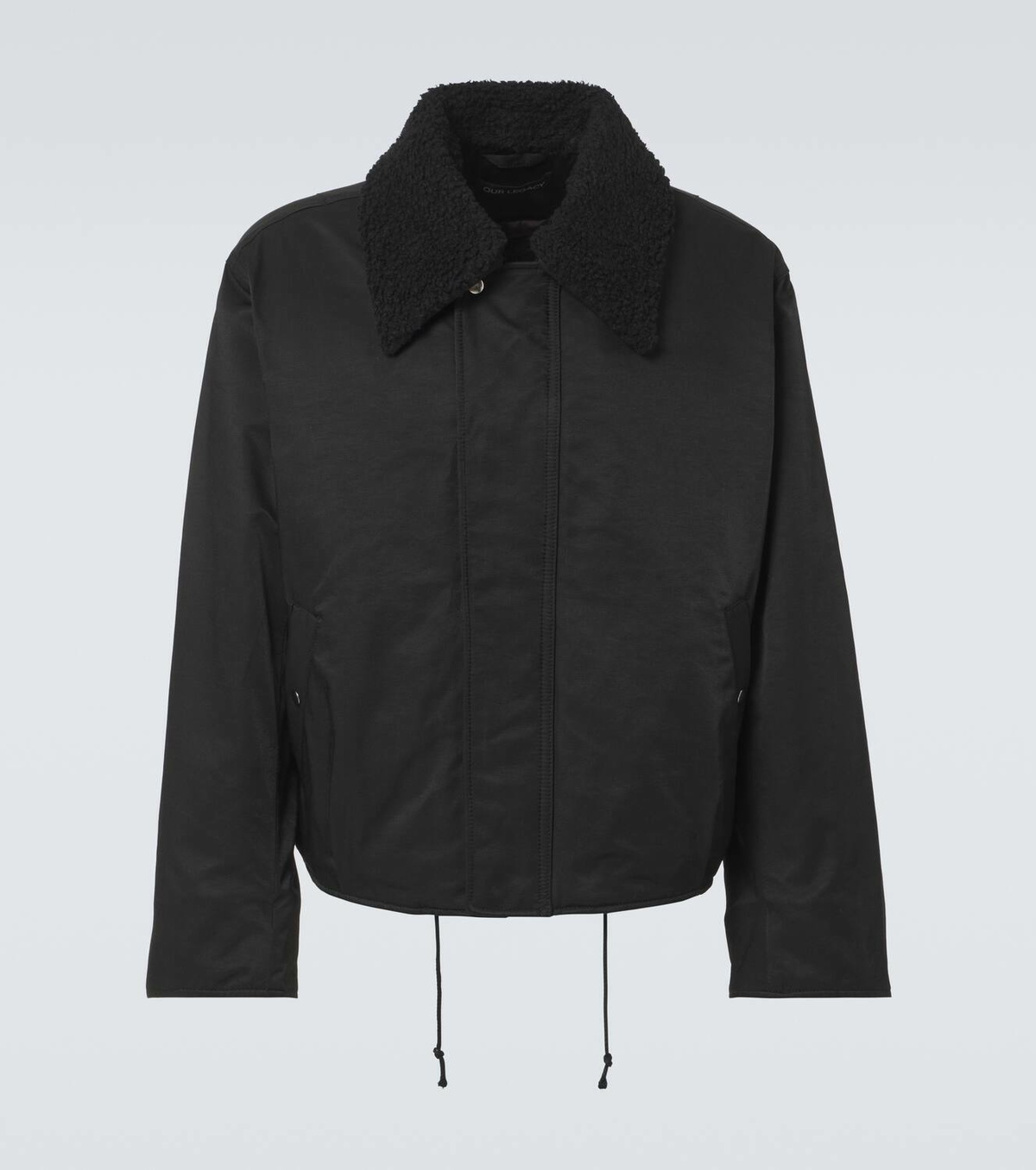 Our Legacy - Draft Jacket Black Coated Wash
