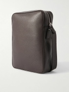 Serapian - North South Full-Grain Leather Messenger Bag