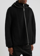 Helmut Lang Cocoon Wool Jacket Black