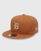 New Era Side Patch 9 Fifty Detroit Tigers Brown - Mens - Caps