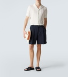Brioni Linen and cotton shirt