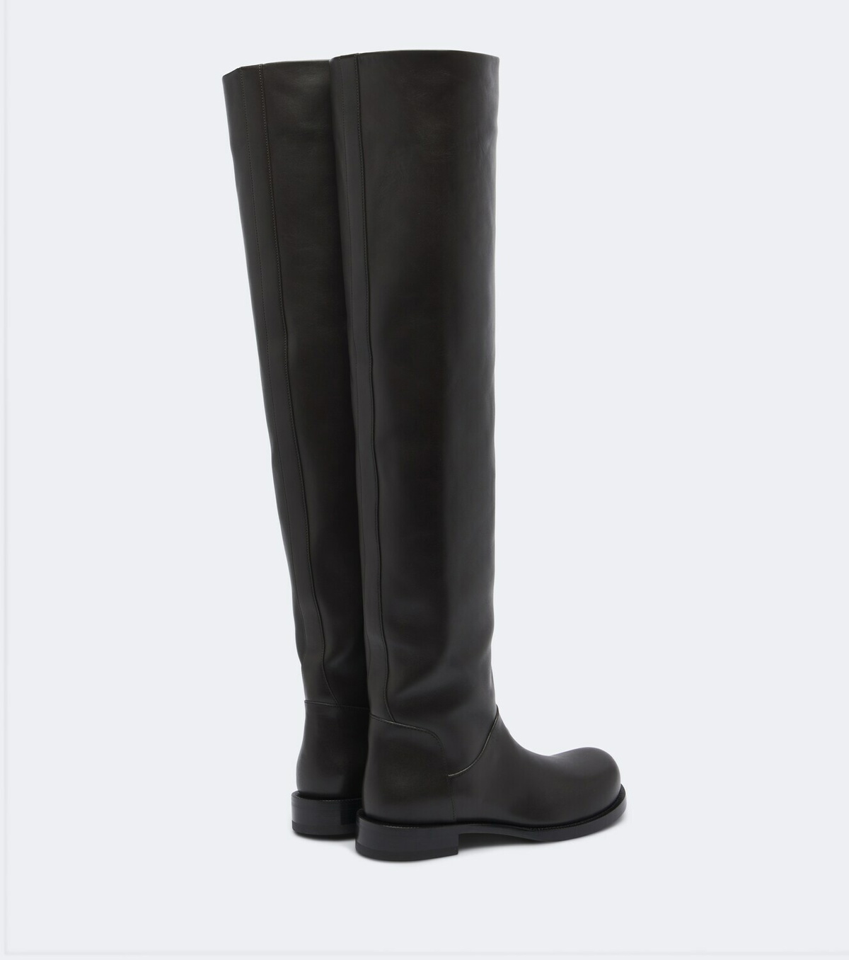 Christen Defender leather over-the-knee boots