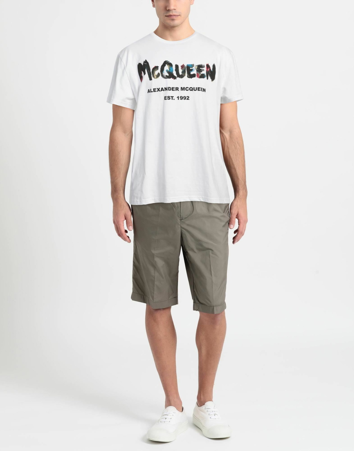 Mcqueen Mens T-shirt in White
