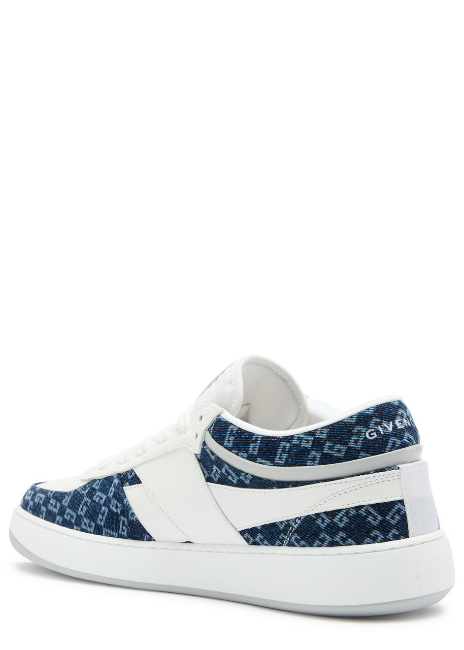 Givenchy G Move Panelled Leather Sneakers Blue