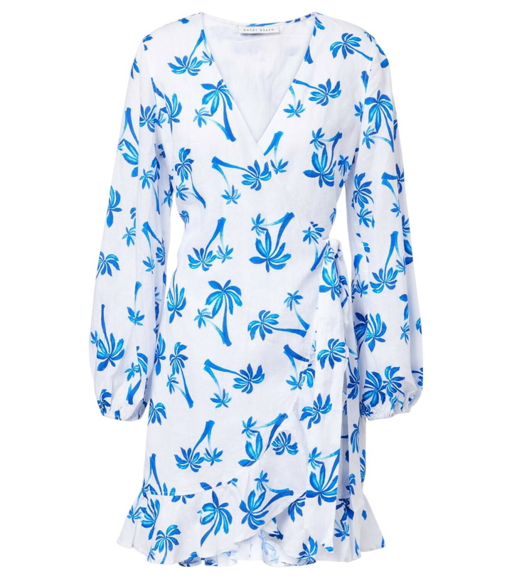 Photo: Heidi Klein Palm Beach printed linen wrap dress