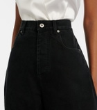 Bottega Veneta High-rise wide-leg jeans