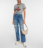 Loewe Printed cotton jersey T-shirt
