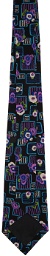 Anna Sui SSENSE Exclusive Black Flower Tie