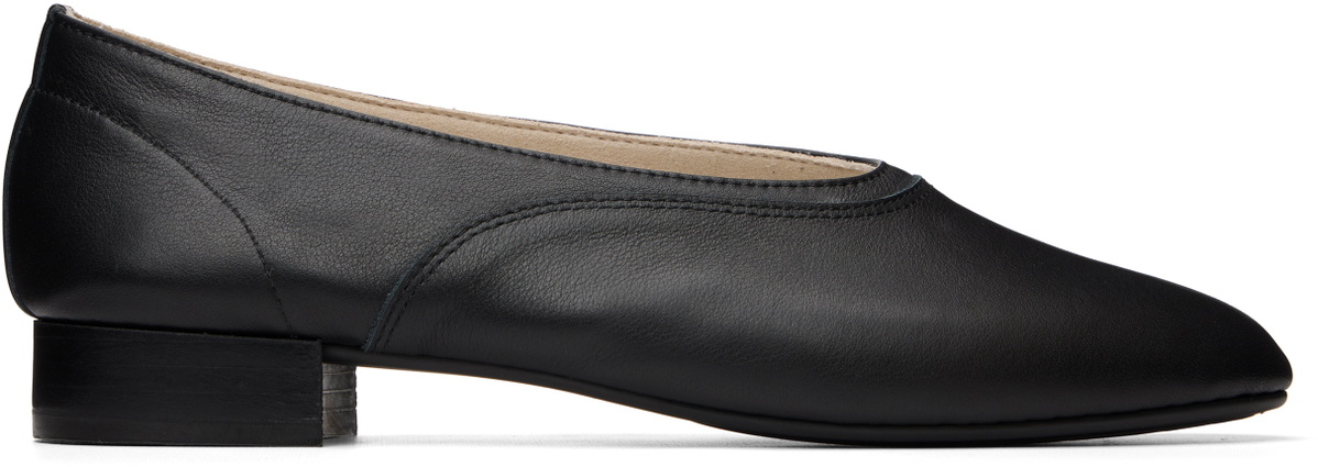 Repetto Black Olympe Ballerina Flats