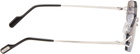 Cartier Silver Classic C Motif Sunglasses