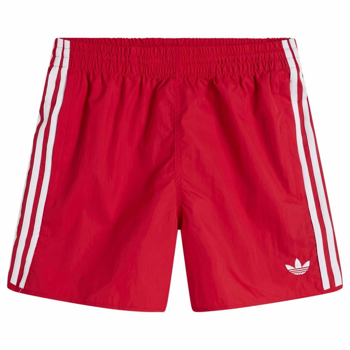 Photo: Adidas Men's Sprinter Shorts in Better Scarlet