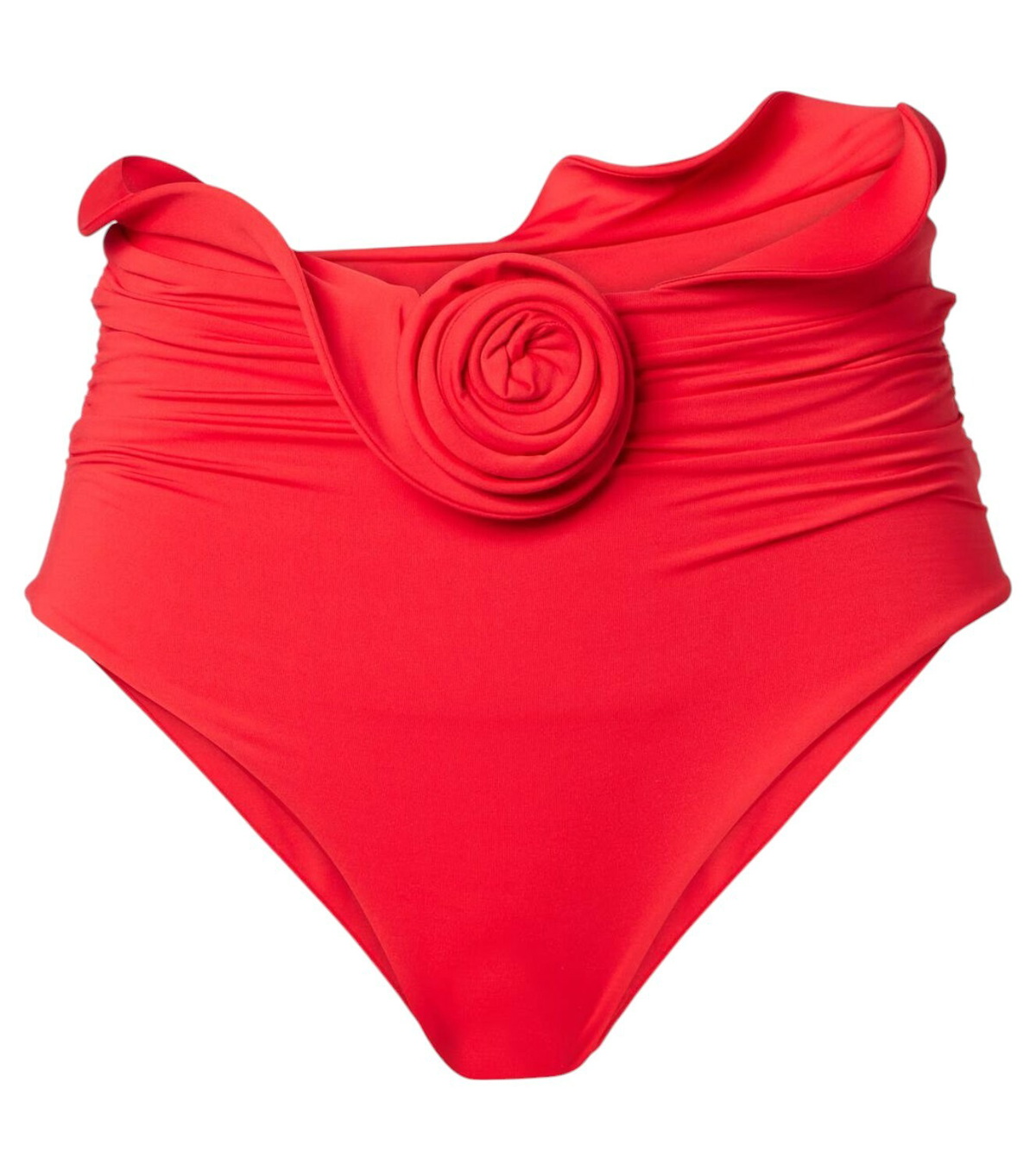 【関税込み】MAGDA BUTRYM FLORAL STRAPPY TRIANGLE BIKINI TOP MAGDA BUTRYM Printed 3d Flower Triangle Bikini Top Magda Butrym