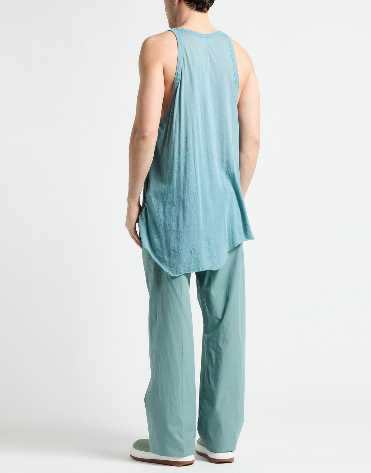 Rick Owens Mens Tank top Slate in Blue