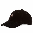 A Bathing Ape Men's One Point Panel Cap in Black 