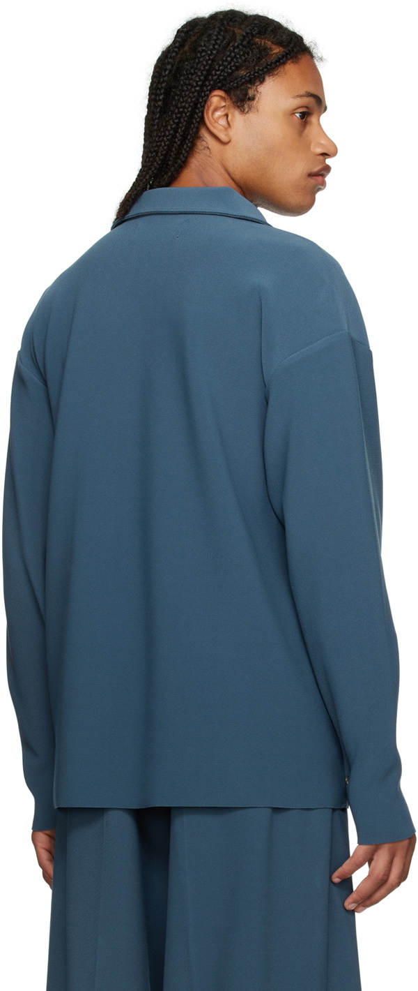 Birrot Blue Point Collar Shirt