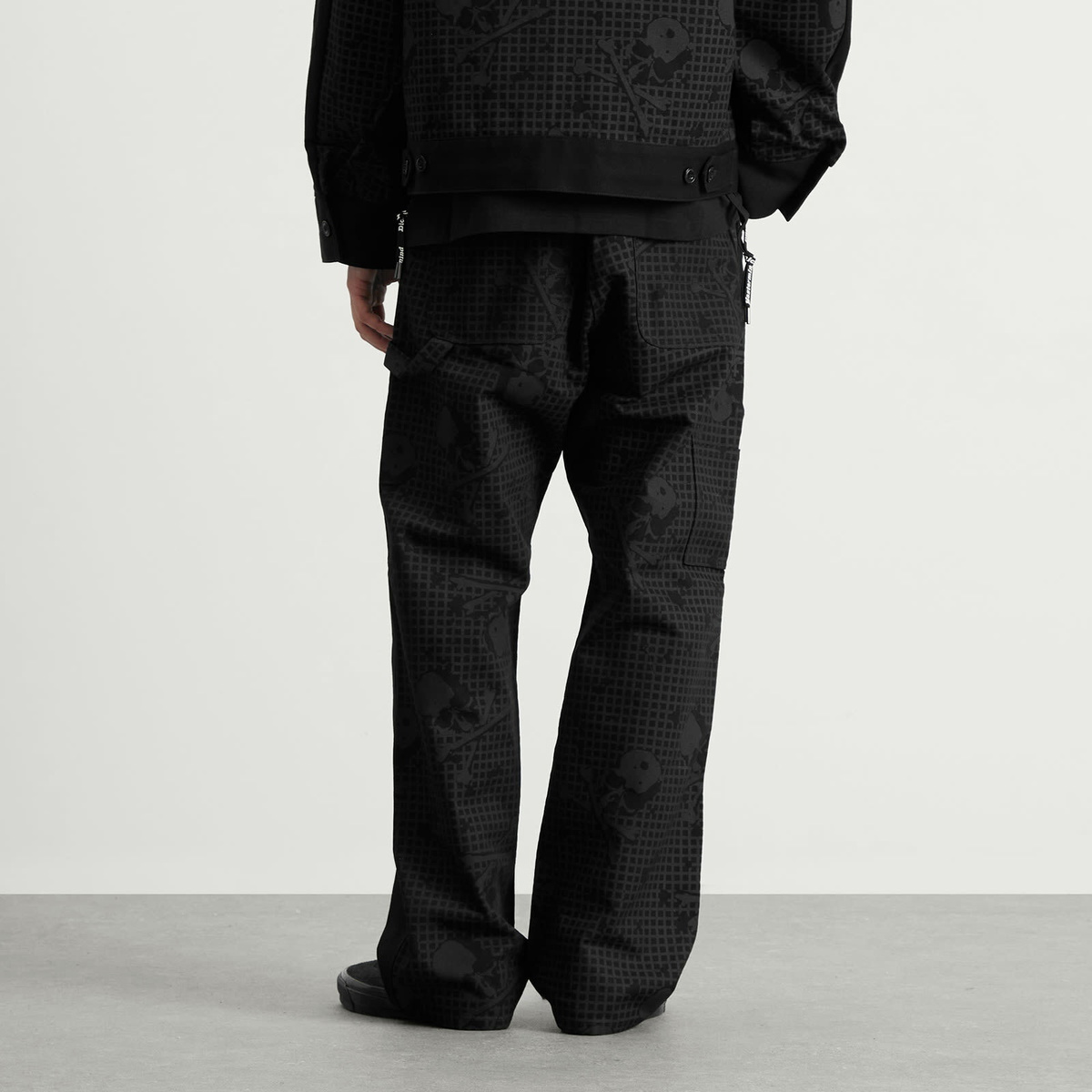 MASTERMIND WORLD Men's x Dickies Duck Carpenter Pant in Black