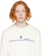 A.P.C. Silver Liverpool Necklace