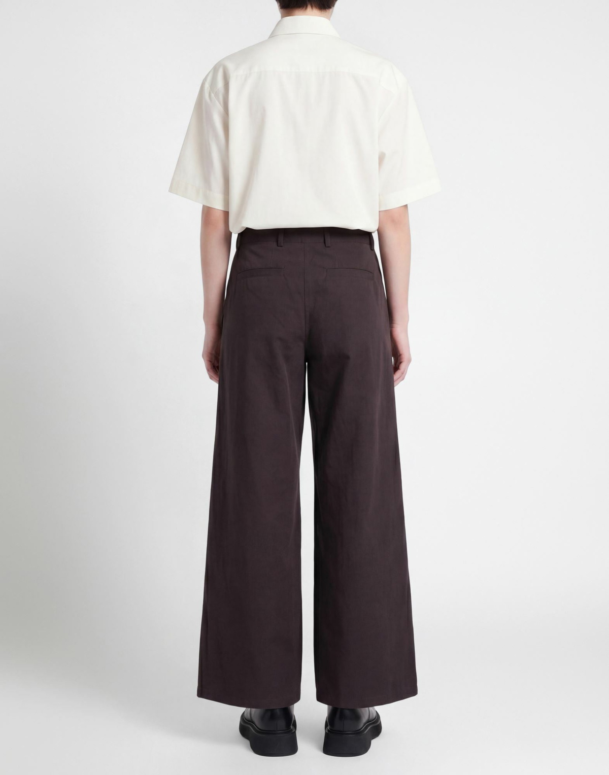 Dries Van Noten Womens Pants in Dark brown