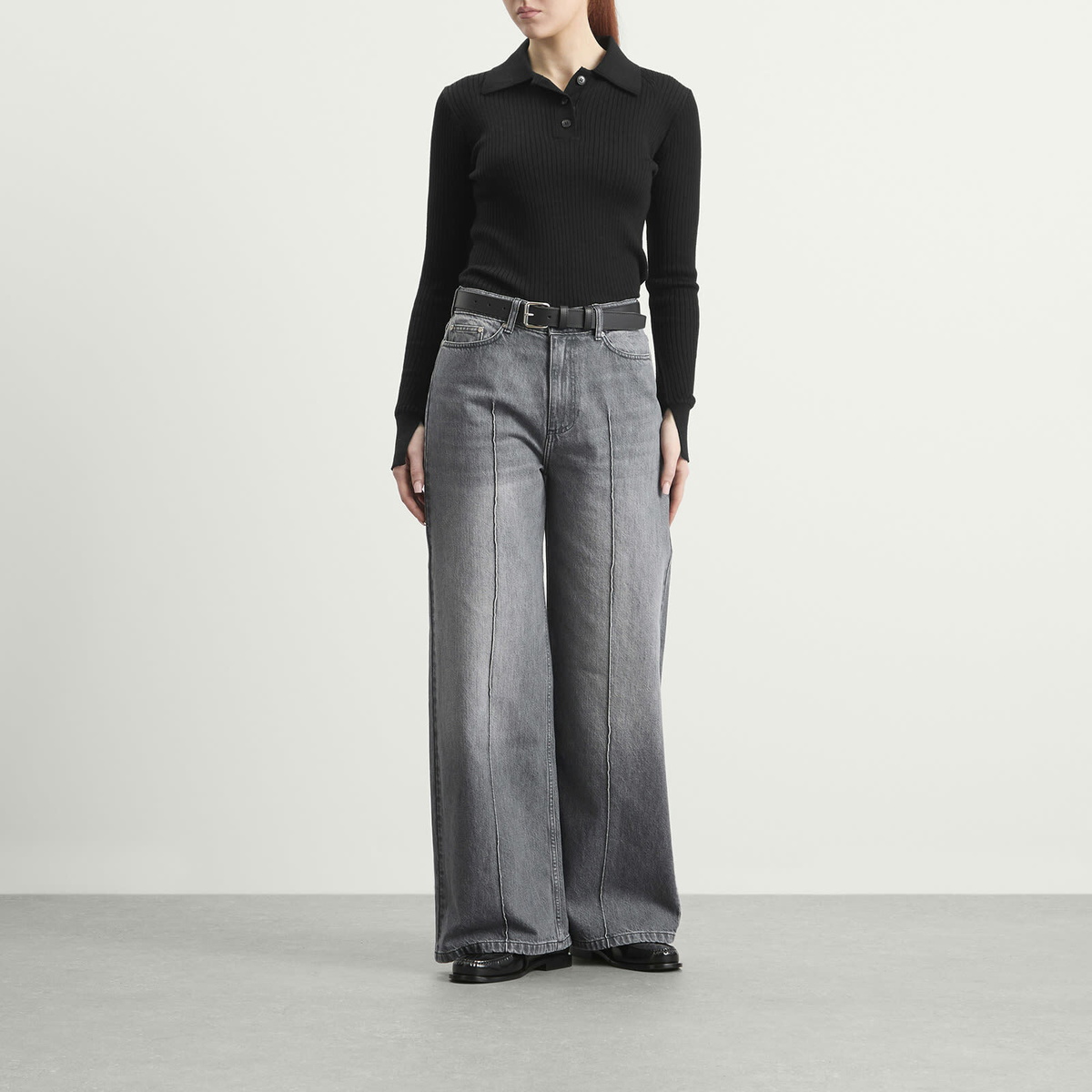mfpen Women's Ritual Jeans in Stonewashed Grey