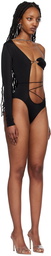 Dilara Findikoglu Black Nancy One-Piece Swimsuit