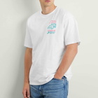 Edwin Men's Pink Castle T-Shirt in White